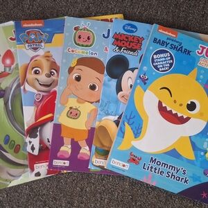 Playful Baby Shark Coloring & Activity Book - Blue |